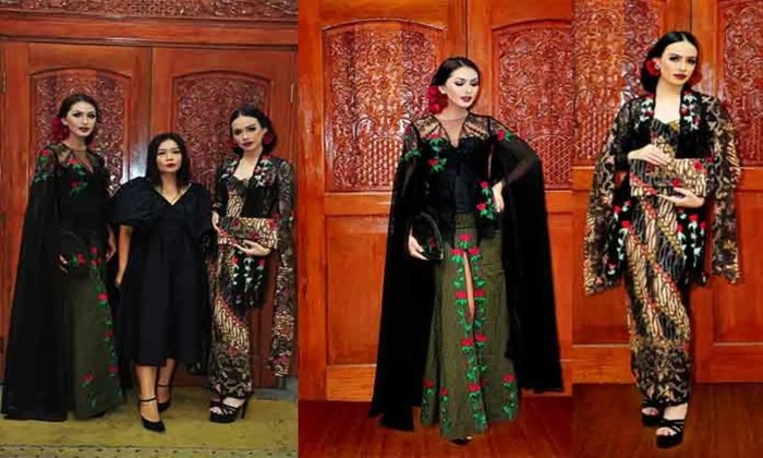 Contoh desain baju kebaya modern