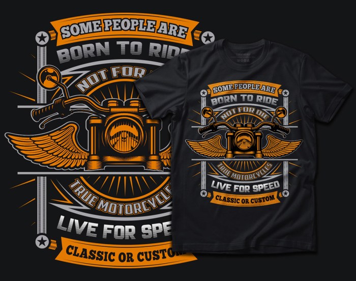 Contoh desain kaos komunitas motor