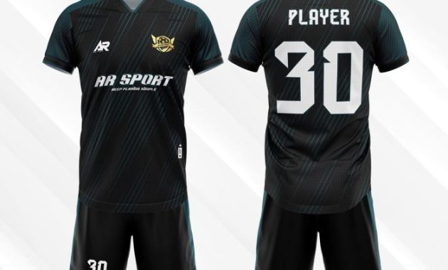 Contoh desain baju futsal