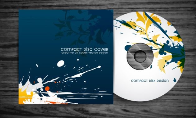 Contoh desain cover cd