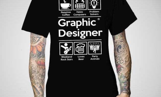 Contoh desain gambar kaos keren