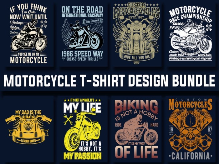 Contoh desain kaos komunitas motor