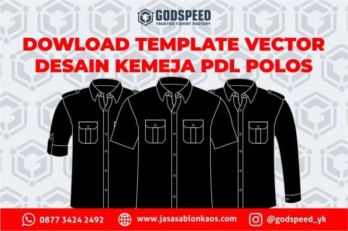 Contoh desain kemeja pdl